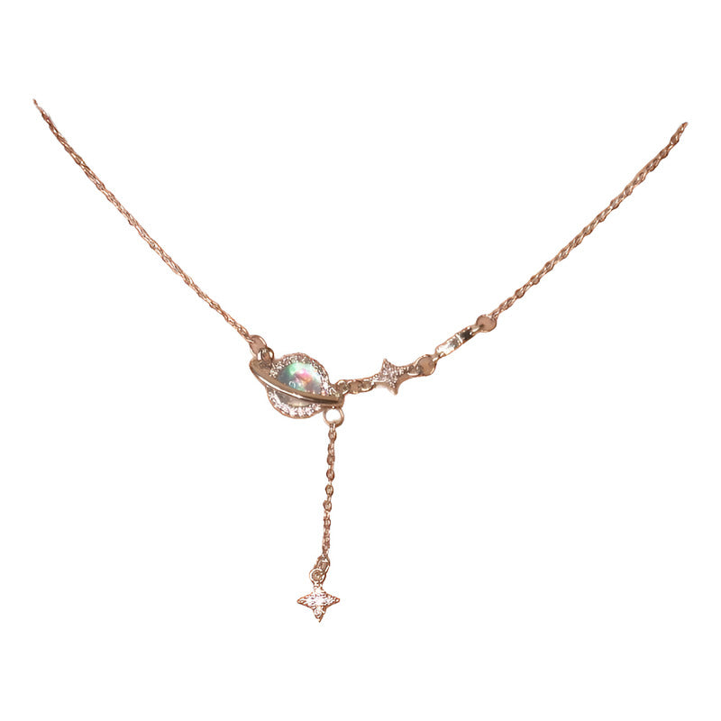 Cadena Con Dije Para Damas Fashion Acero Inoxidable