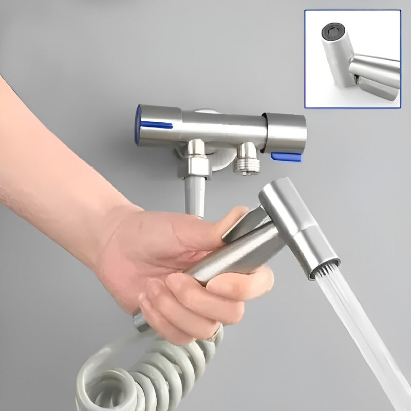 Kit De Ducha Telefono Bidet Para Baño Con Llave De Arresto