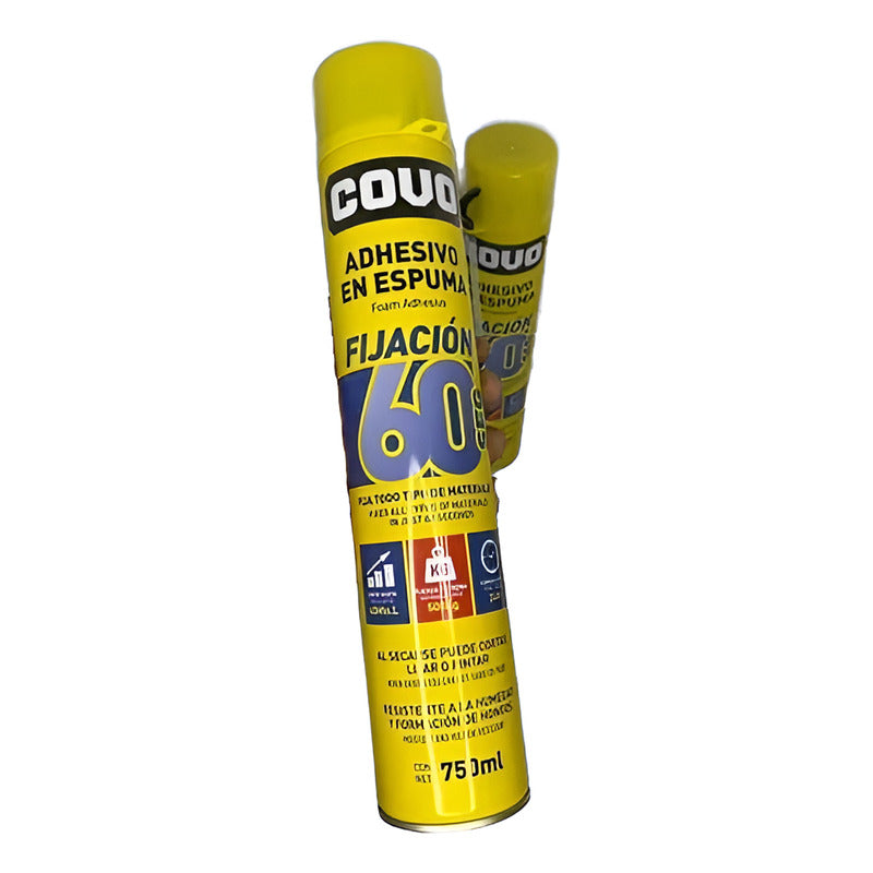 Adhesivo En Espuma Covo Fija Todo Tipo De Material 750ml