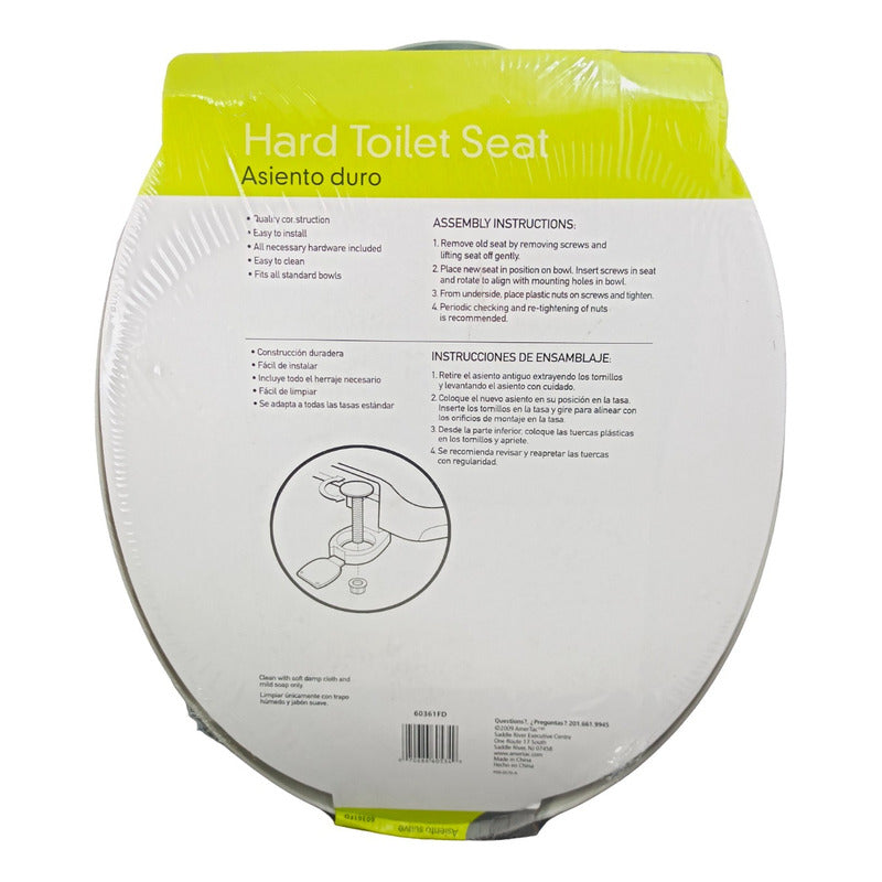 Tapa De Poceta Asiento De Inodoro W.c Estandar 17"