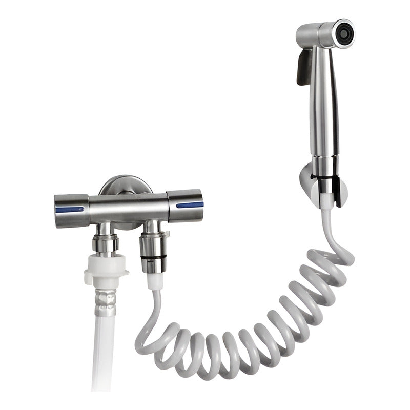Kit De Ducha Telefono Bidet Para Baño Con Llave De Arresto