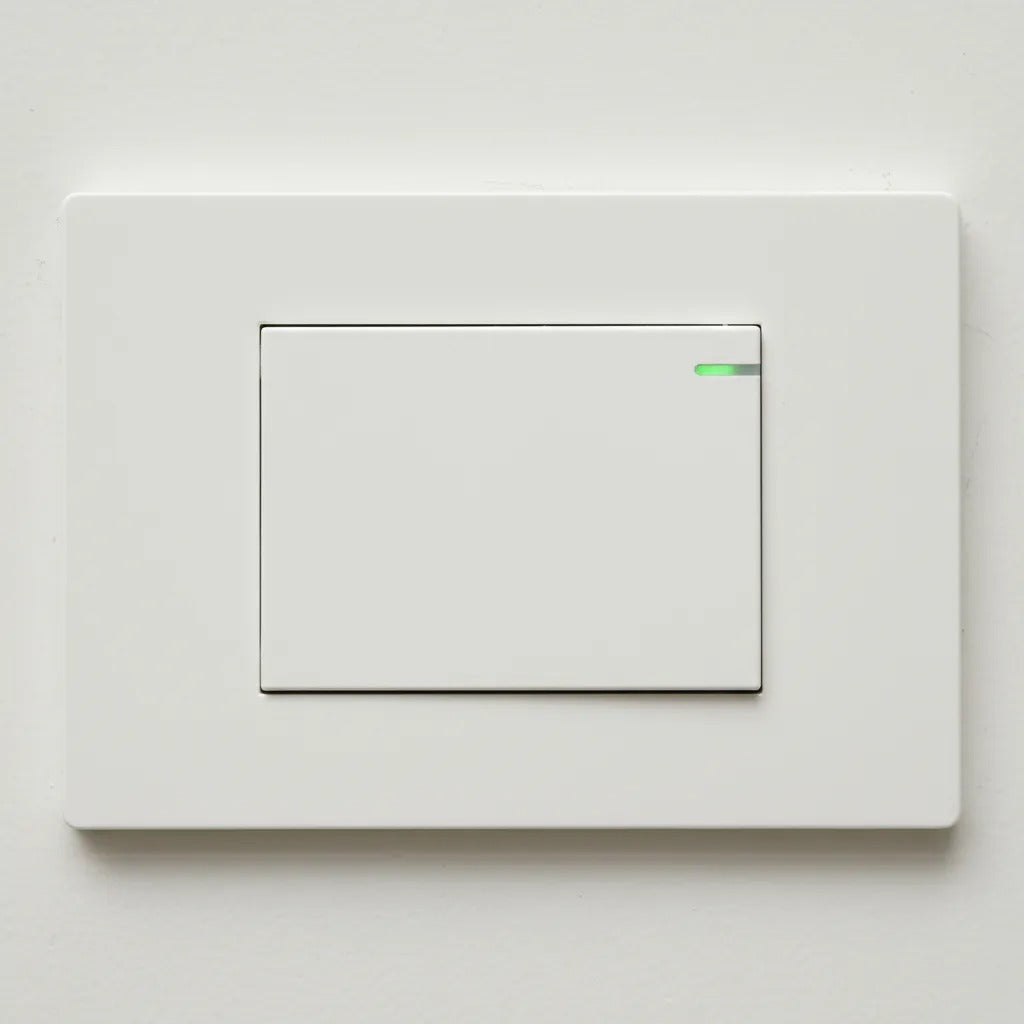 Apagador Interruptor Blanco De Lujo Sencillo