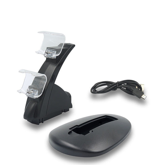 Base Carga Dual Controles Sony Play Ps4 Cargador Juegos Niño