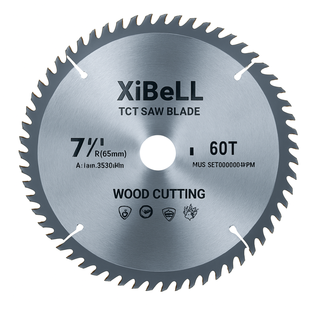 Disco De Corte Sierra Circular Para Madera 7 1/4 Pulgada 60 dientes