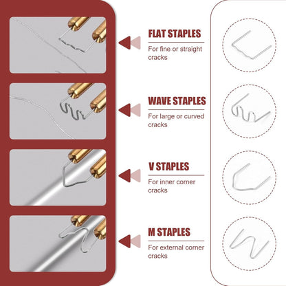 Grapas Para Pistola Soldadora Plastico Parachoques 1800 Pzas