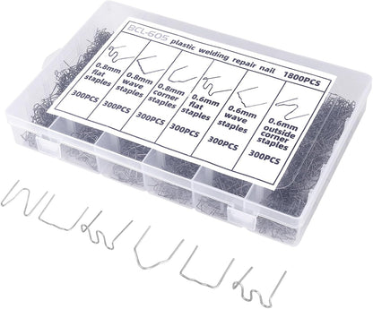 Grapas Para Pistola Soldadora Plastico Parachoques 1800 Pzas