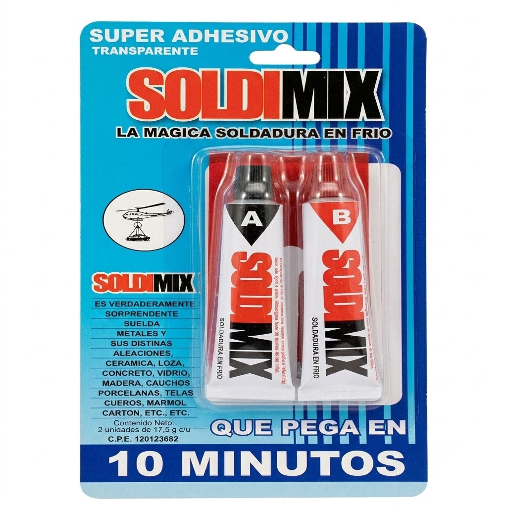 Soldimix Acero Plastico Extrafuerte