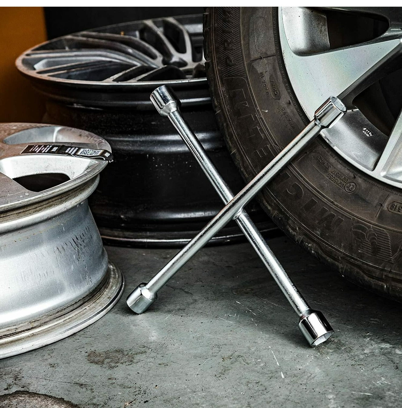 Llave Cruz 14 Pulgadas De Vehículo 17 19 21 23mm