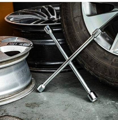 Llave Cruz 14 Pulgadas De Vehículo 17 19 21 23mm