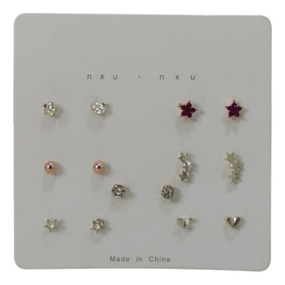 Zarcillos De Moda Floral Fiesta Diseño Mujer Trendy