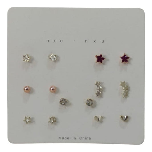 Zarcillos De Moda Floral Fiesta Diseño Mujer Trendy