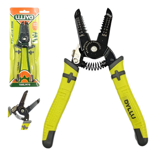 Alicate Pelacables Prensa Terminal Dyllu Pinza Pela Cable