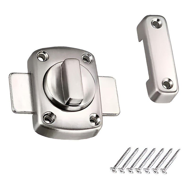 Cerradura Pasador Giratorio Tipo Mariposa Acero Inoxidable