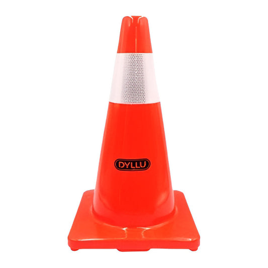 Cono Vial De 45cm  Flexible Con Cinta Reflectiva