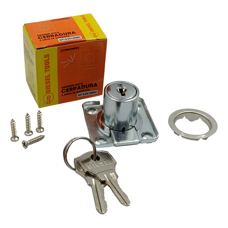 Cerradura Para Gavetas Seguro Puerta Gabinete Closet