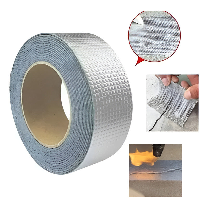 Cinta De Butilo Impermeable Resistente 10cm X 5m Seal Tools