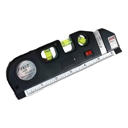 Medidor Nivel Laser Multiusos Con Cinta Métrica