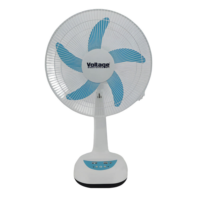 Ventilador Recargable 16 Pulgada 3 Velocidades De Mesa