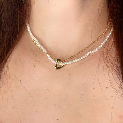 Cadena Con Perlas Para Dama  Moda Y Elegancia