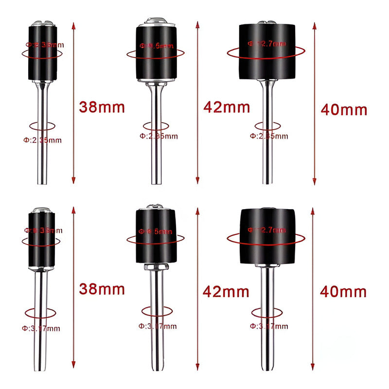 Kit 132 Piezas Accesorios Dremel Bandas De Lijado Vástagos