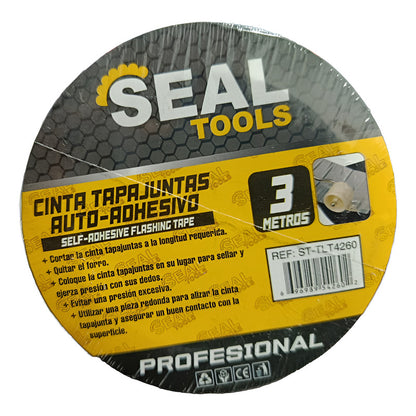 Cinta Para Impermeabilizar Aluminio De Butilo 3m x 10cm