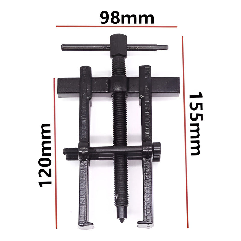 Extractor Universal De 2 Brazos 6 Pulgadas Uña Delgada
