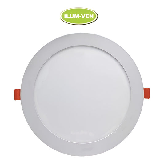 Lampara Led Redonda De Empotrar Ultra Plana 18w