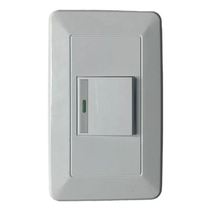 Apagador Interruptor Sencillo Moderno Blanco