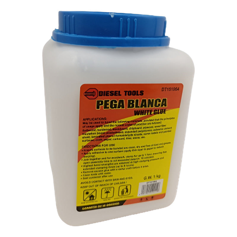 Pega Cola Blanca Para Madera 1kg Diesel Tools