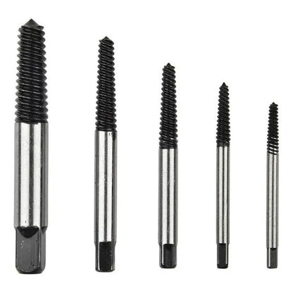 Juego Kit Extractor De Tornillos Pernos De 5 Piezas