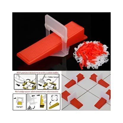 Combo de 100 Niveladores De Porcelanato Y Cerámica 2mm