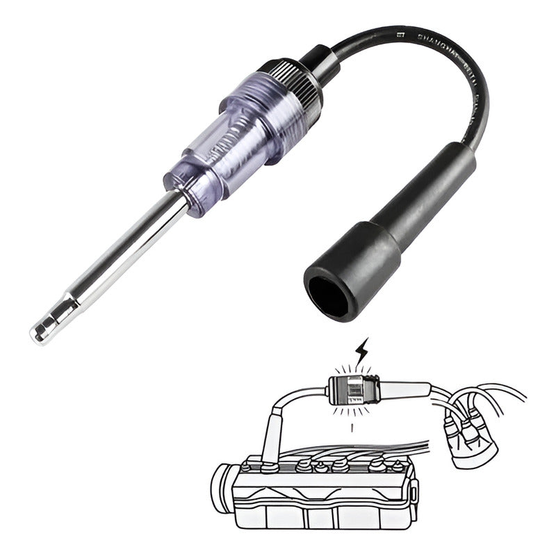 Tester Probador Chispometro Chispa Y Luz De Bujías