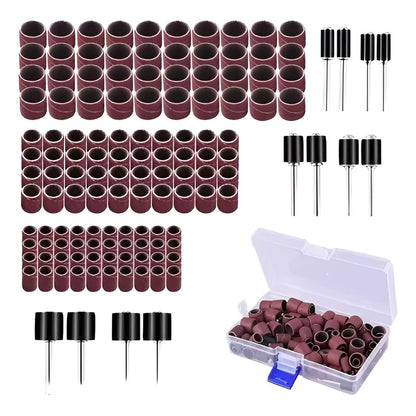 Kit 132 Piezas Accesorios Dremel Bandas De Lijado Vástagos