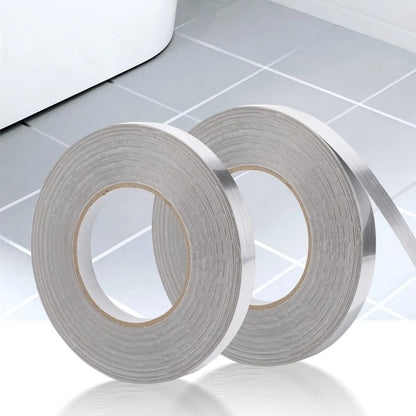 Cinta Decorativa Autoadhesiva 50mtrs Para Pared Plateada