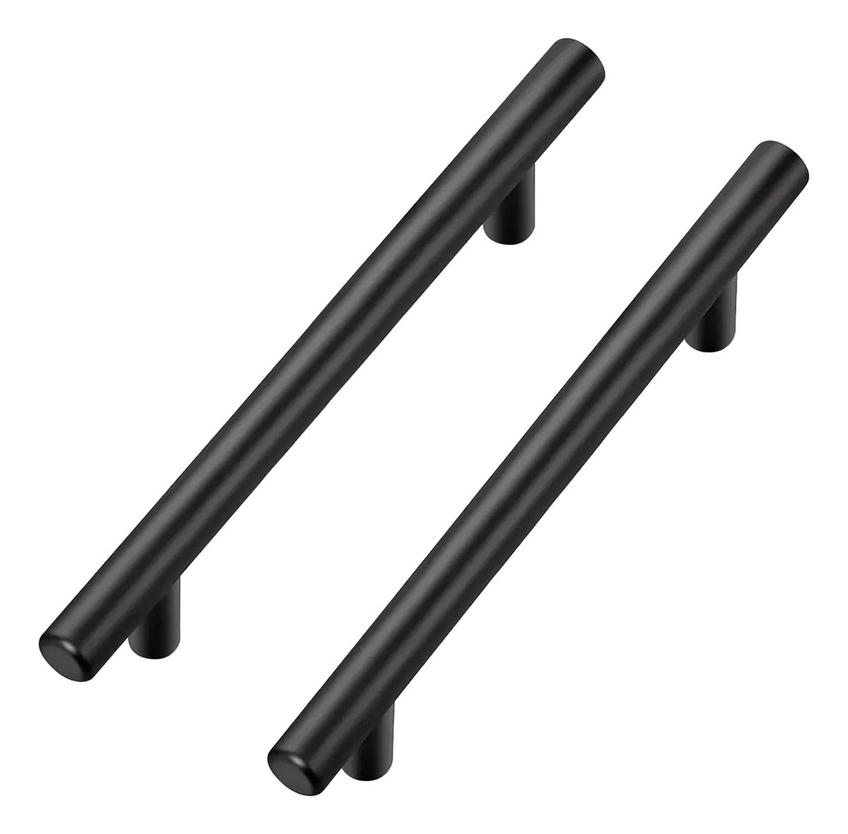 Tirador Manilla Cocinas Mueble Gaveta Acero Inox Negro 20 Cm