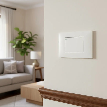 Apagador Interruptor Blanco De Lujo Sencillo