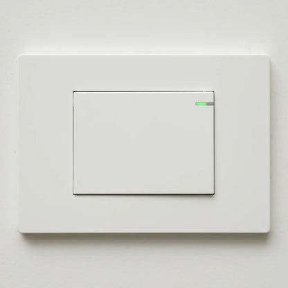 Apagador Interruptor Blanco De Lujo Sencillo