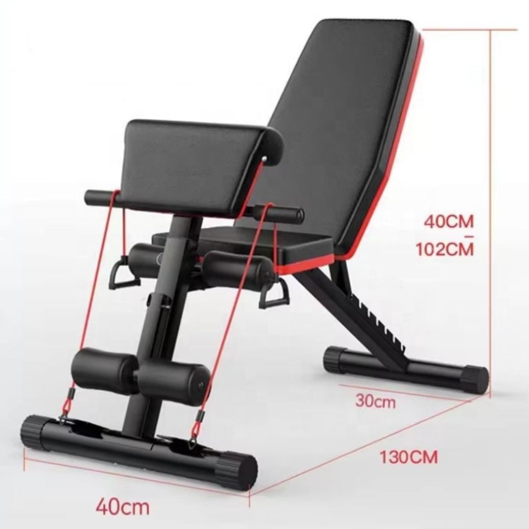 Banco Inclinable De Ejercicio Ajustable Pesas Pecho Gym