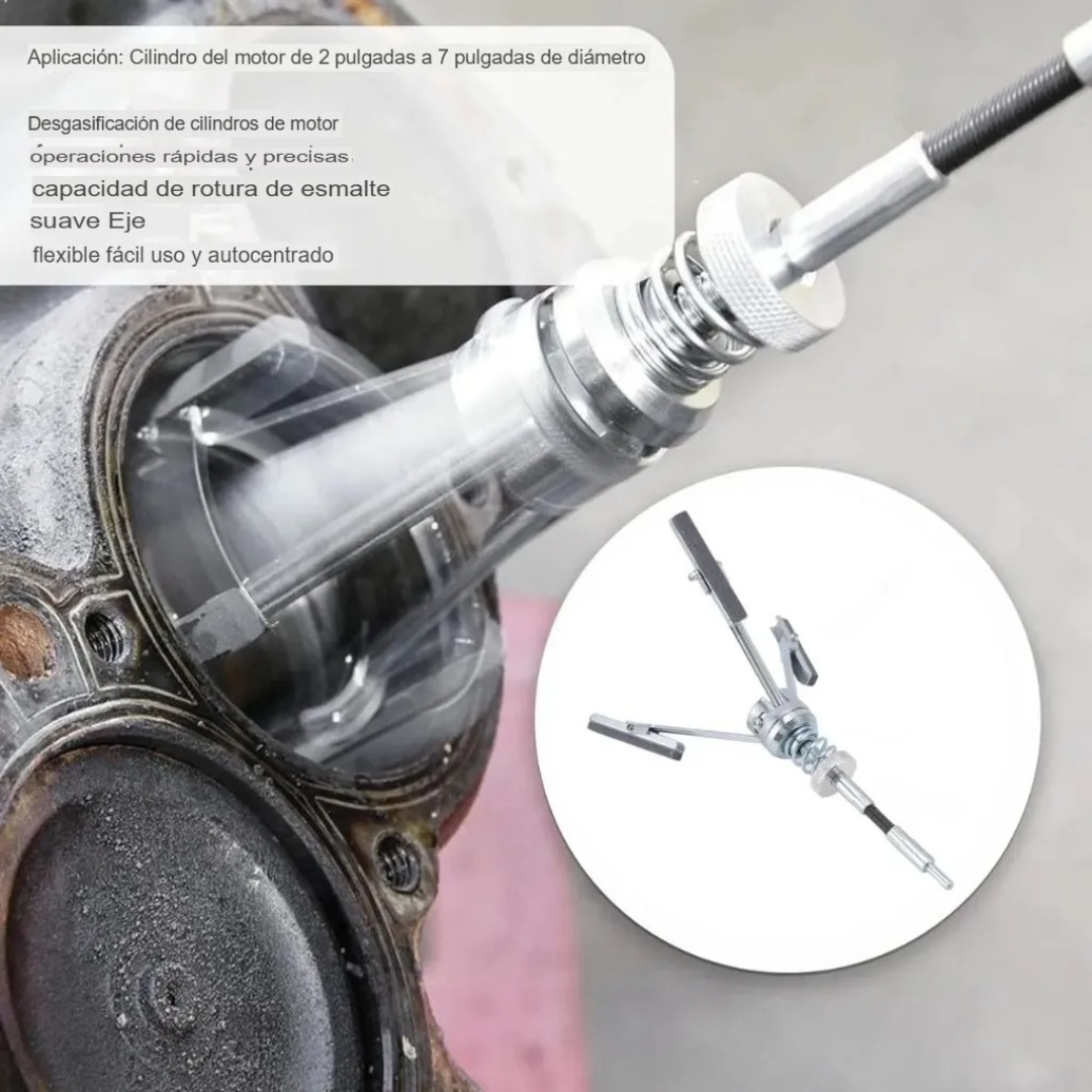 Rectificador De Cilindro Bruñidor De Motor Pata De Gallina