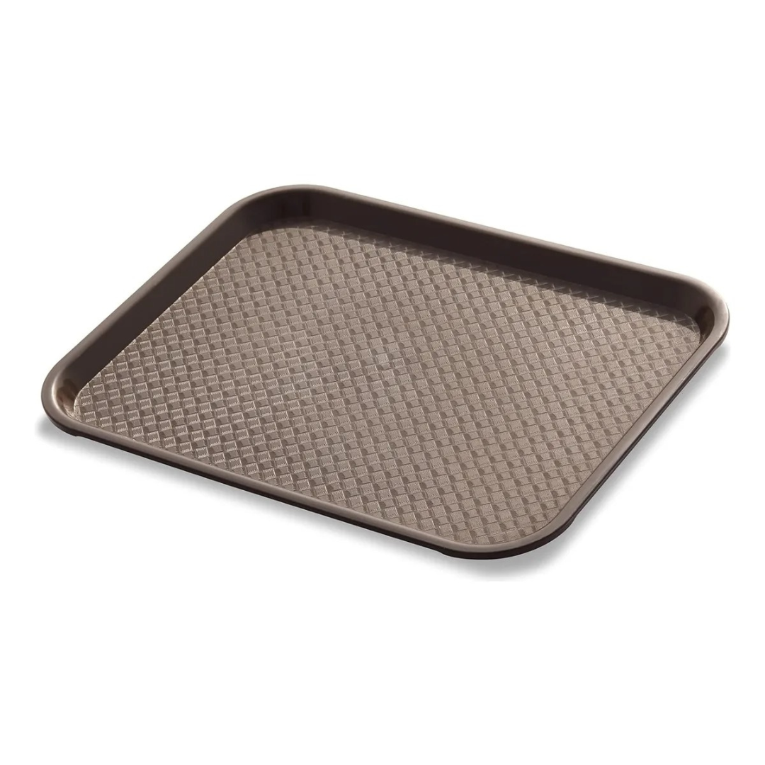 Bandeja Plástica De Servicio Feria Comida 46x36cm