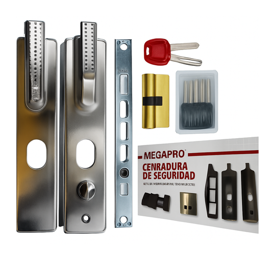 Cerradura Tipo Multilock Completa Manilla Cilindro Y Llaves