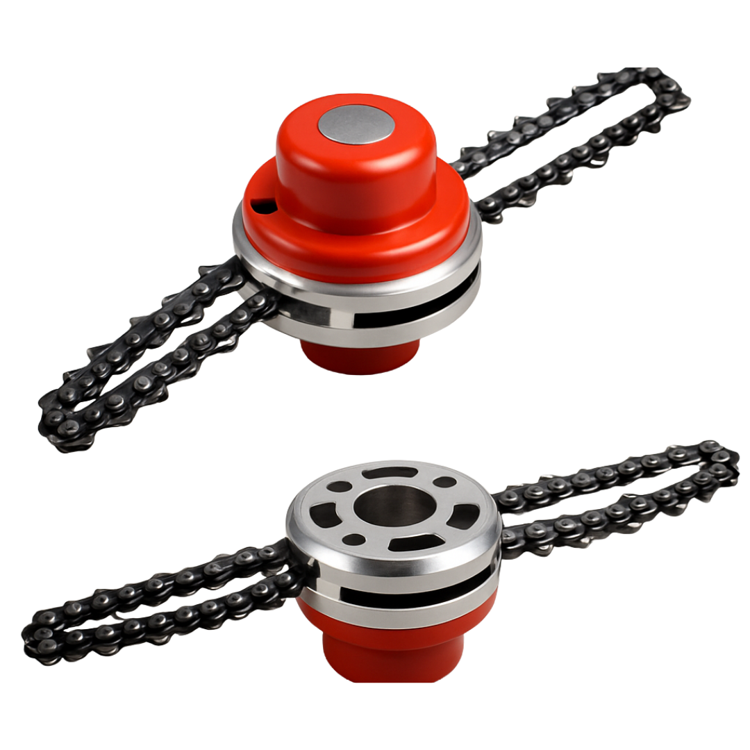 Trimmer Porta Nylon Con Cadena Para Desmalezadoras