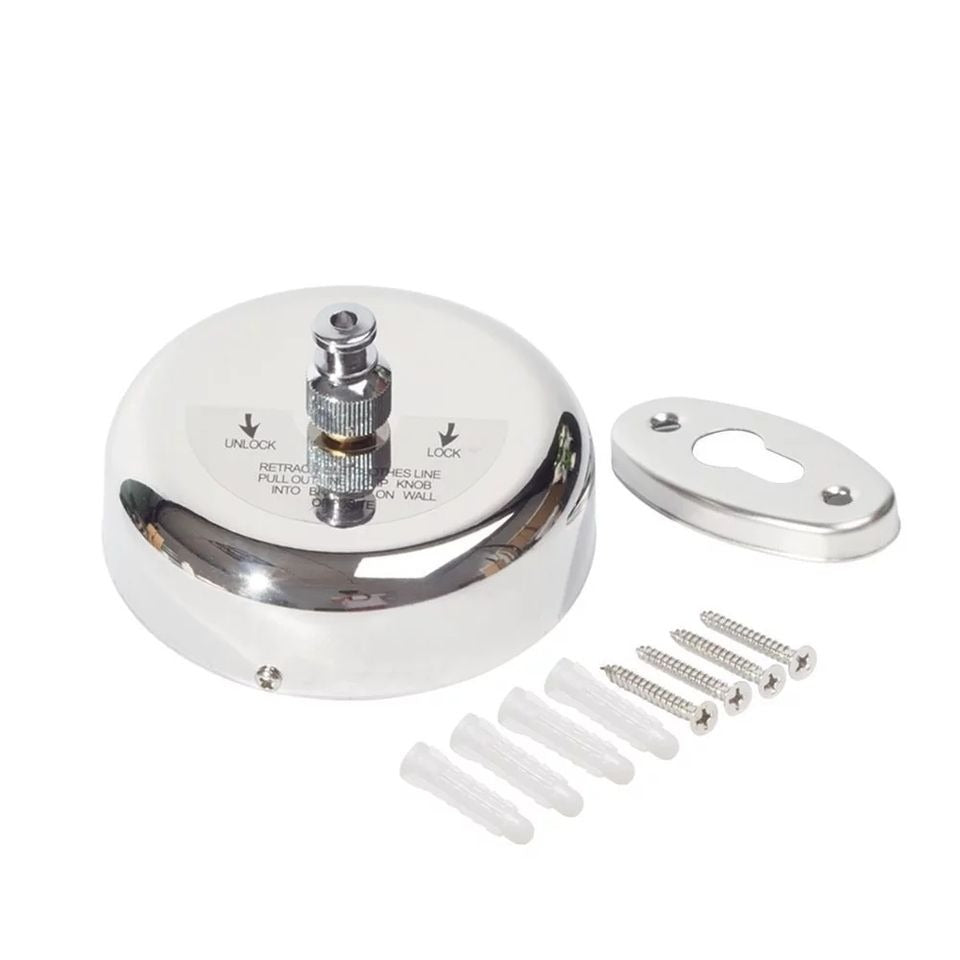 Tendedero De Pared Plegable Retráctil Apartamentos 2.9metros