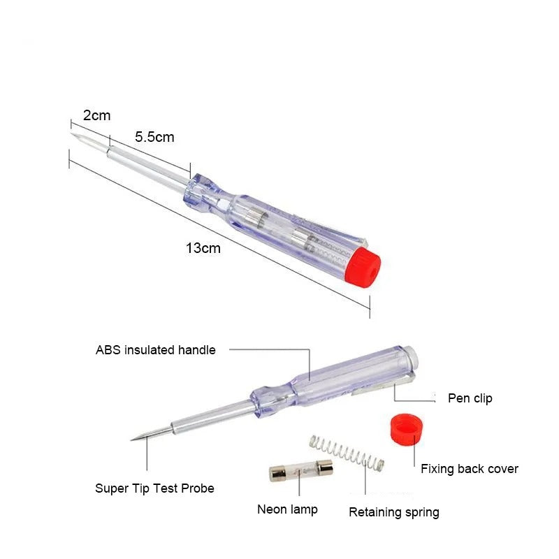 Probador De Corriente Automotriz 6 - 12 - 24 V