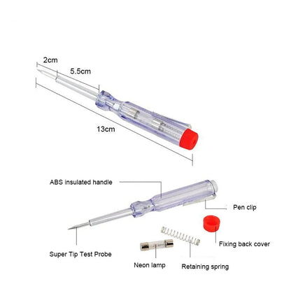 Probador De Corriente Automotriz 6 - 12 - 24 V