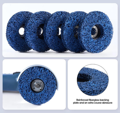 Disco Abrasivo Removedor De Oxido Pintura, Pulido 4 1/2