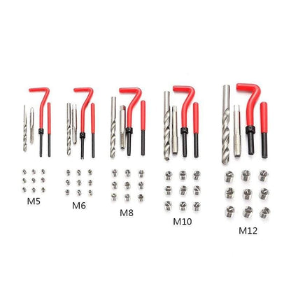 Kit Reparación De Roscas Helicoil Medidas M5 M6 M8 M10 M12