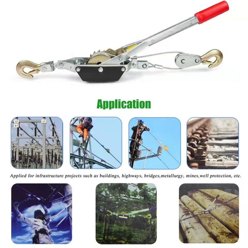 Señorita Winche Guaya Manual 2 Toneladas