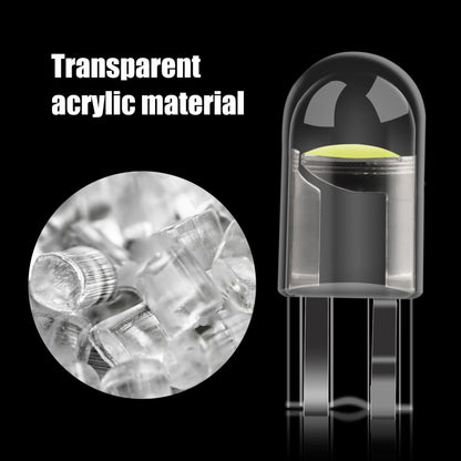 Bombillo Muelita T10 Led Cob 360 12v 10 unidades