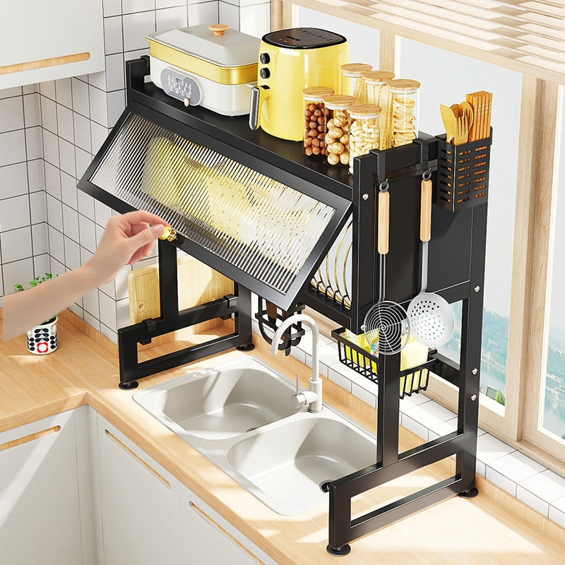 Escurridor Platos Cocina Con Gabinete 105cm X 78cm X 30cm